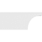 Ekena Millwork Standard Huntington Architectural Grade PVC Rafter Tail, 5"W X 10"H X 24"L RFTP05X10X24HUN - alternate 4